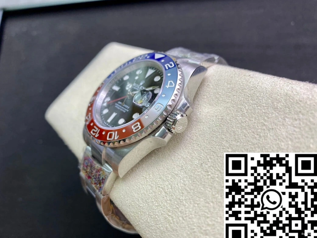 Clean Master Black Rolex II Factory M126710BLRO-0002 GMT Dial 1219